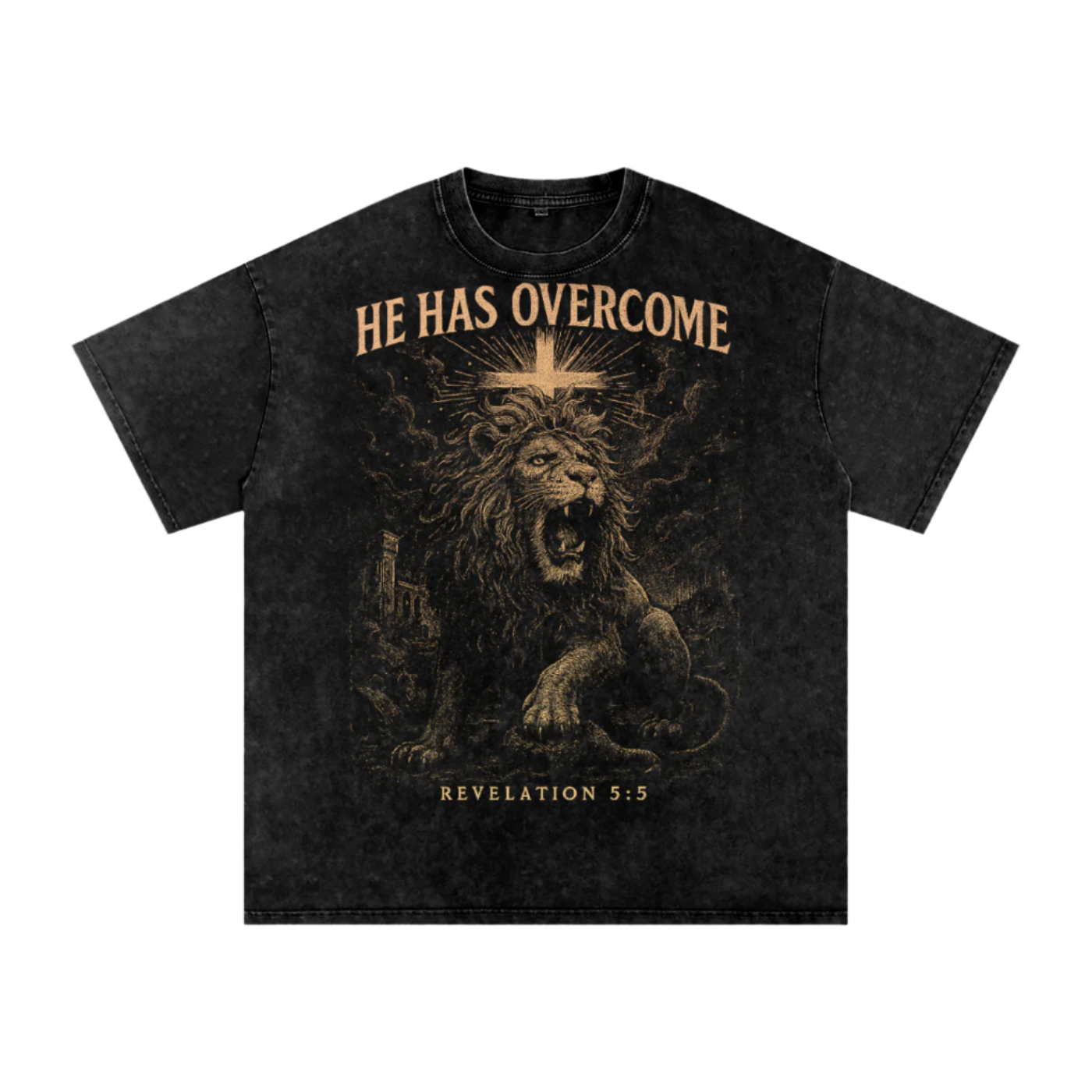Acid Wash Oversize T-Shirt - 250 GSM